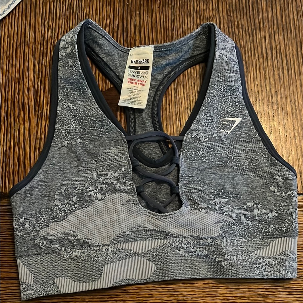 Gymshark Light Blue Sports Bra